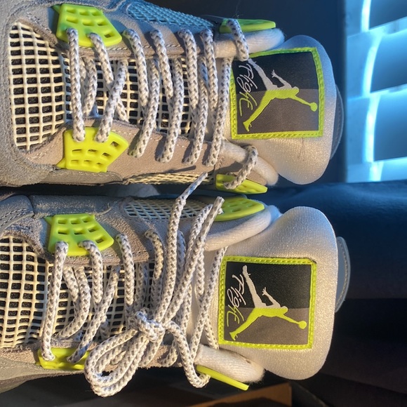 Nike Air Jordan 4 Neon 95 - Picture 12 of 12